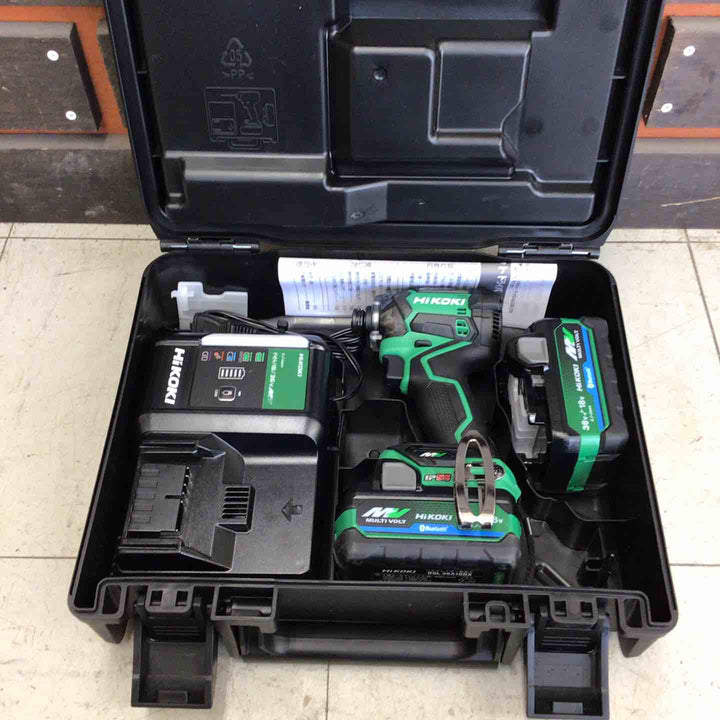 【中古美品】 ハイコーキ/HIKOKI ※旧:日立工機 コードレスインパクトドライバー WH36DC(2XPSZ)(L) 【鴻巣店】