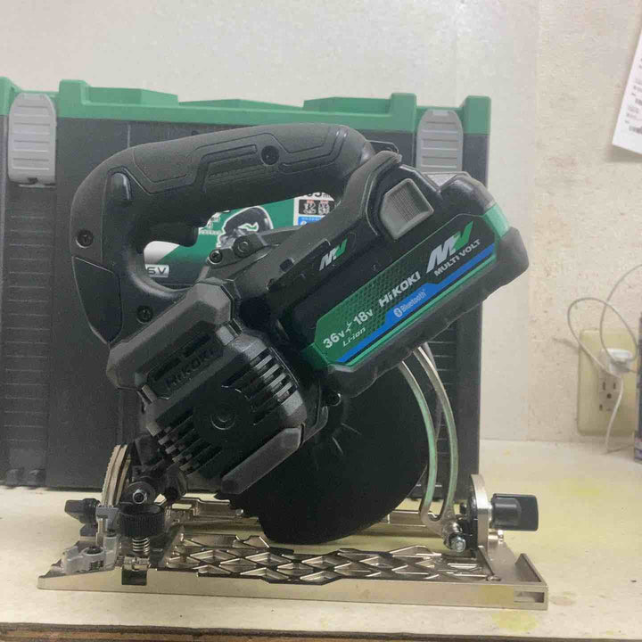 ★ハイコーキ(HIKOKI ※旧:日立工機) コードレスマルノコ C3606DB(2XPSBZ)【町田店】