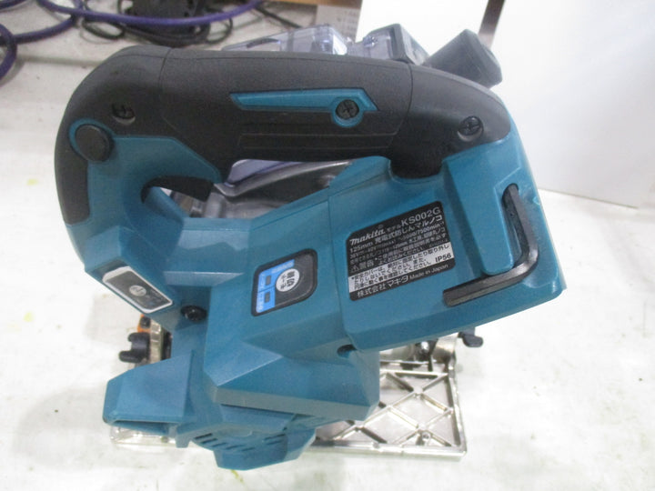 ★マキタ(makita) 125mm 40V コードレス集じんマルノコ KS002GZ 本体のみ ダストボックス仕様【川口店】