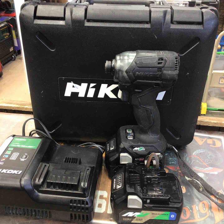 ☆ハイコーキ(HIKOKI ※旧:日立工機) コードレスインパクトドライバ WH36DC(2XPBS)【草加店】