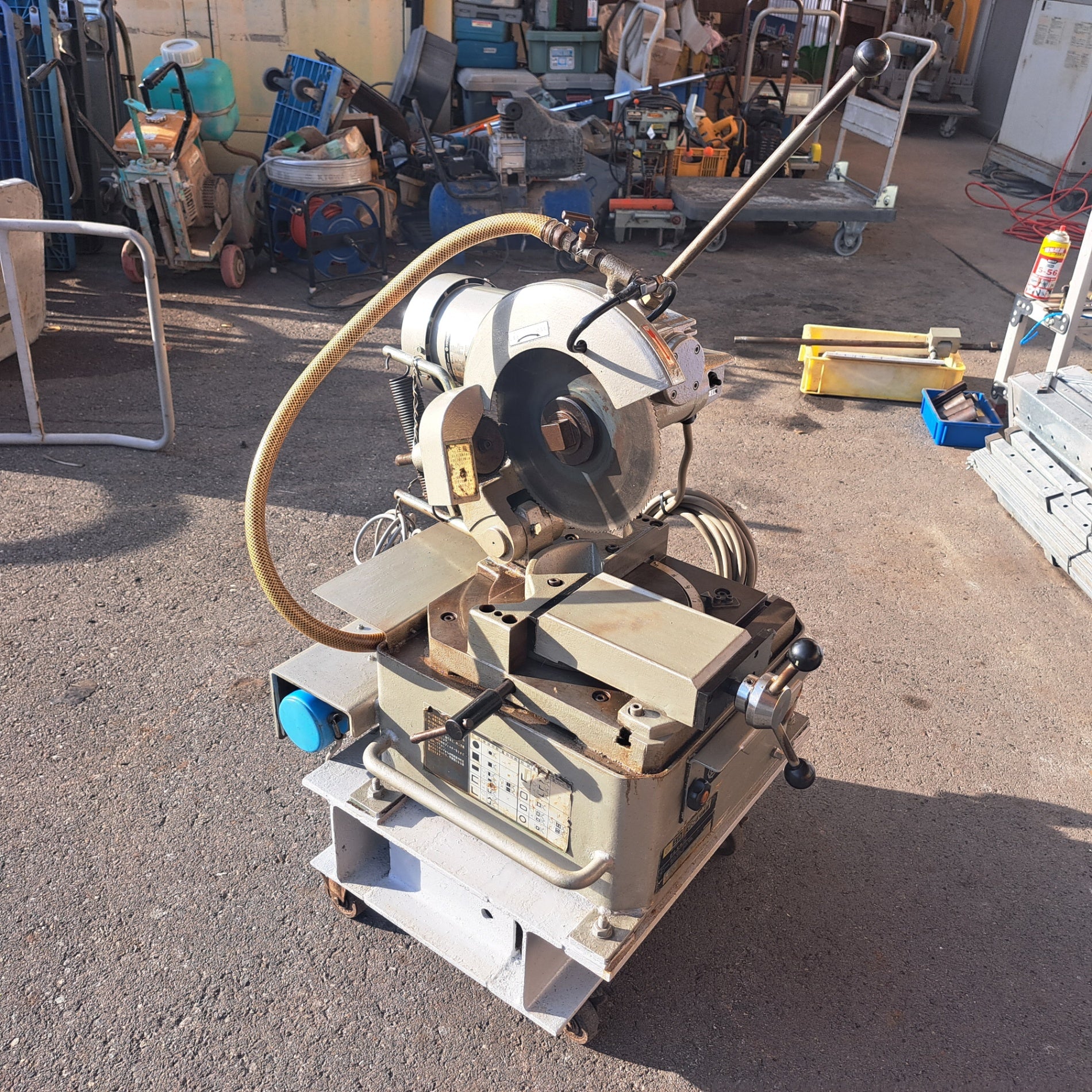 中古・店頭受取り限定】 HITACHI 日立 250mm メタルソー切断機 CU10 三