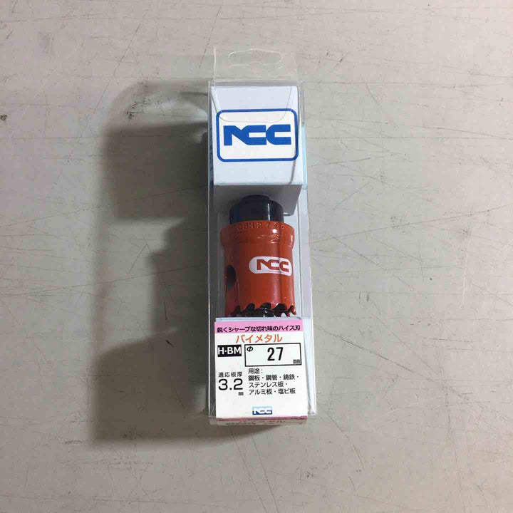 ニコテック ホールソー ハイスバイメタルホールソー 27φ HBM27【戸田店】