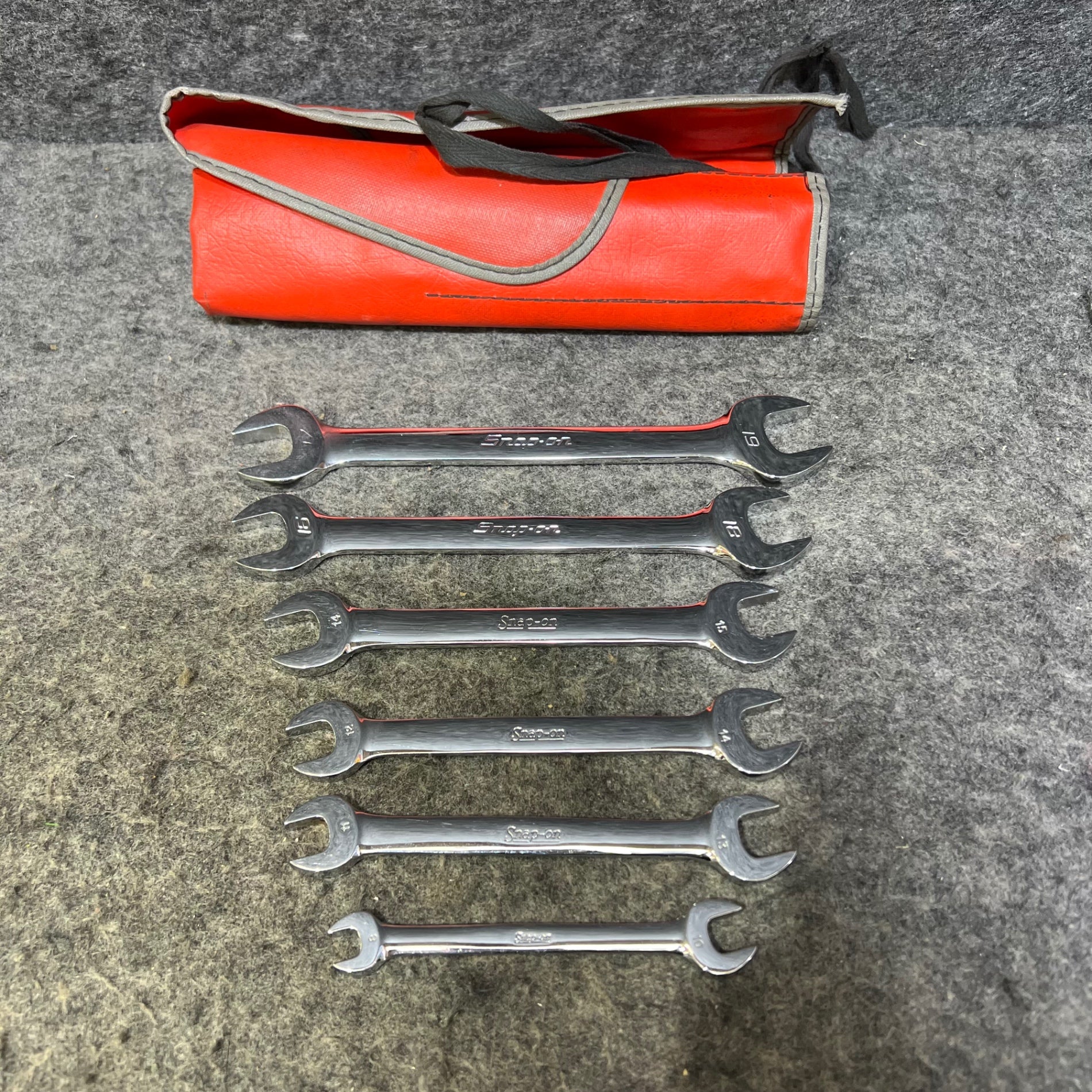 スナップオン(Snap-on) オープンエンドレンチ 6本セット VOM810