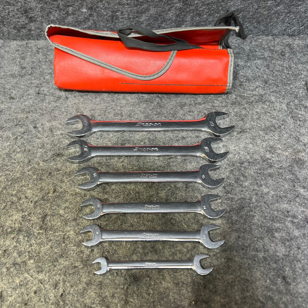 スナップオン(Snap-on)  オープンエンドレンチ  6本セット VOM810/1113/1214/1415/1618/1719  ※旧ロゴ含む 【桶川店】