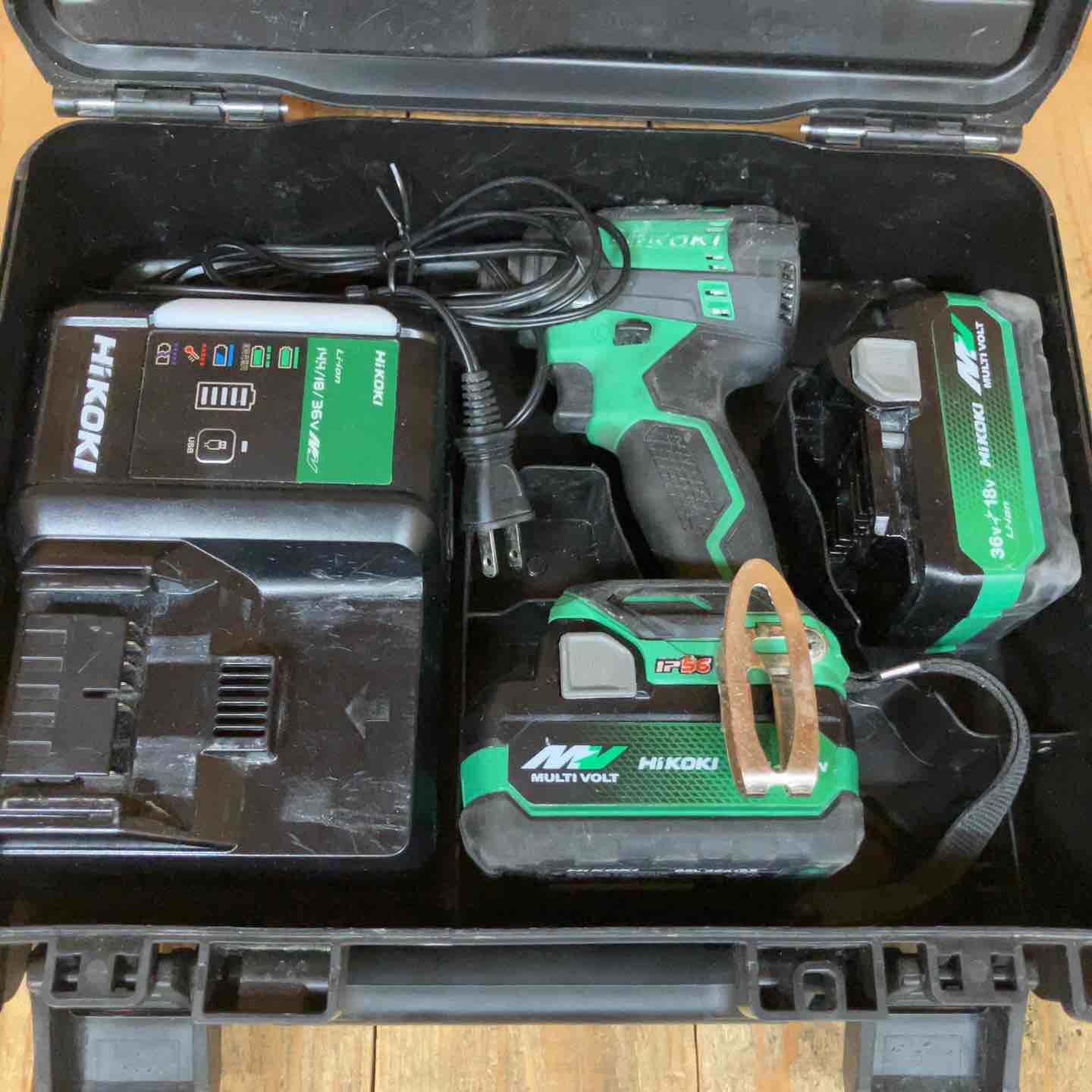 動作良好】◇ハイコーキ(HIKOKI ※旧:日立工機) コードレスインパクト
