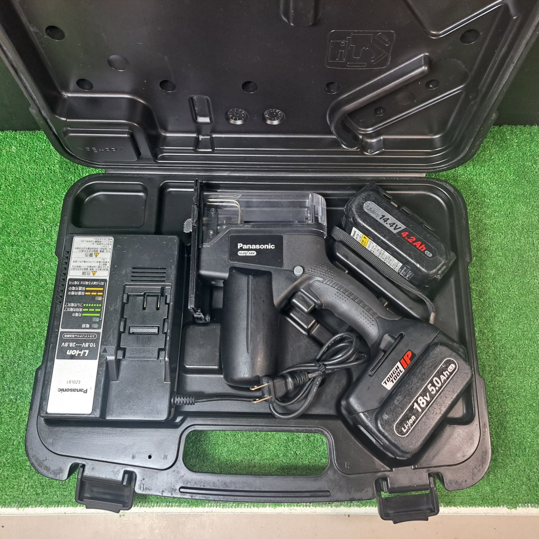 パナソニック/Panasonic 14.4V/18V コードレス角穴カッター EZ45A3LJ2G-B【岩槻店】