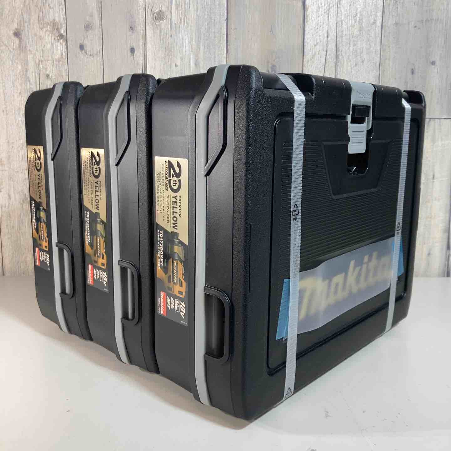 ◇マキタ(makita) コードレスインパクトドライバー TD173DGXPY 3台セット 純正バッテリ【戸田店】 ◇マキタ(makita) コードレスインパクトドライバー TD173DGXPY 3台