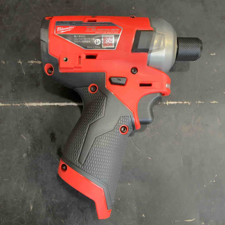 ◇ミルウォーキー(milwaukee)  M12 FUEL サイレントインパクトドライバー M12 FQID-0 JP【草加店】