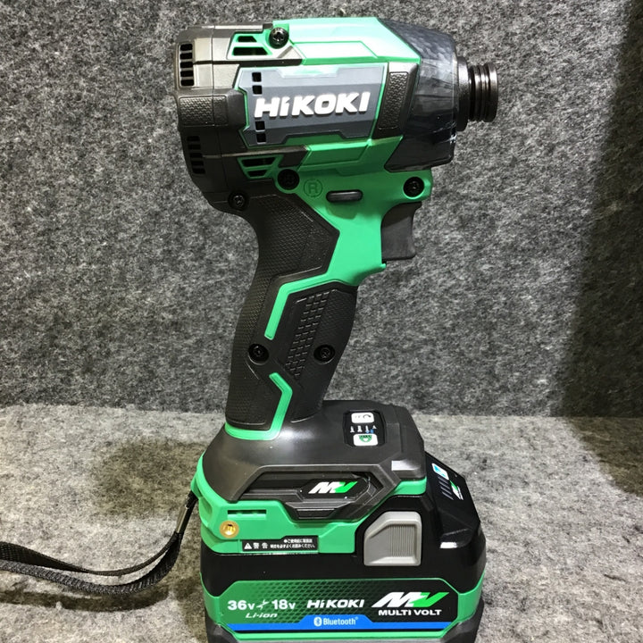 【未使用・おまけ付き!】 ハイコーキ マルチボルト インパクトドライバ WH36DD(2XHLSZ) アグレッシブグリーン 【桶川店】