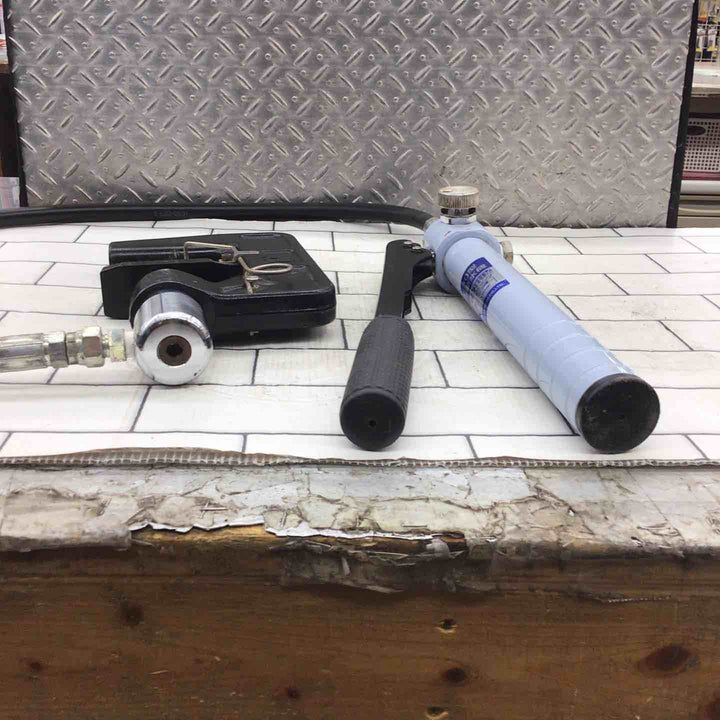 ★亀倉 手動油圧式パイプ断水機 SS-30【所沢店】