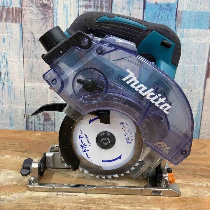 ★マキタ(makita)18V 125㎜コードレス防じん丸のこ KS513DZ 本体のみ ダストカバー爪部分・ダストキャップ欠品【柏店】