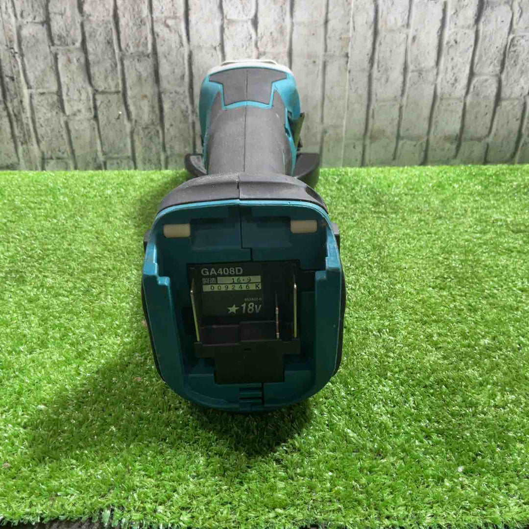 ★マキタ(makita) 100mmコードレスディスクグラインダ GA408DZ【川口店】