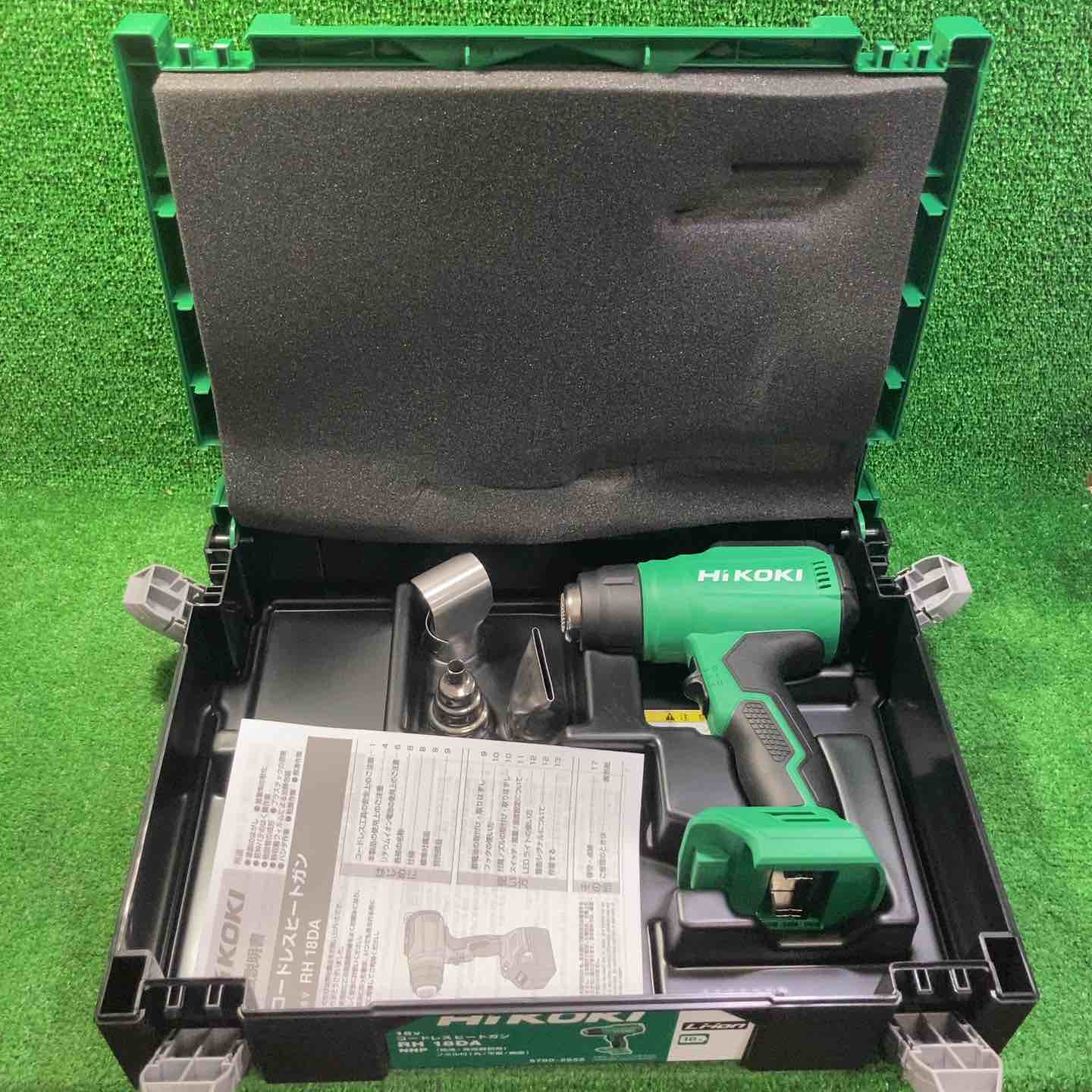 ☆ハイコーキ(HIKOKI ※旧:日立工機) コードレスヒートガン RH18DA(NNP