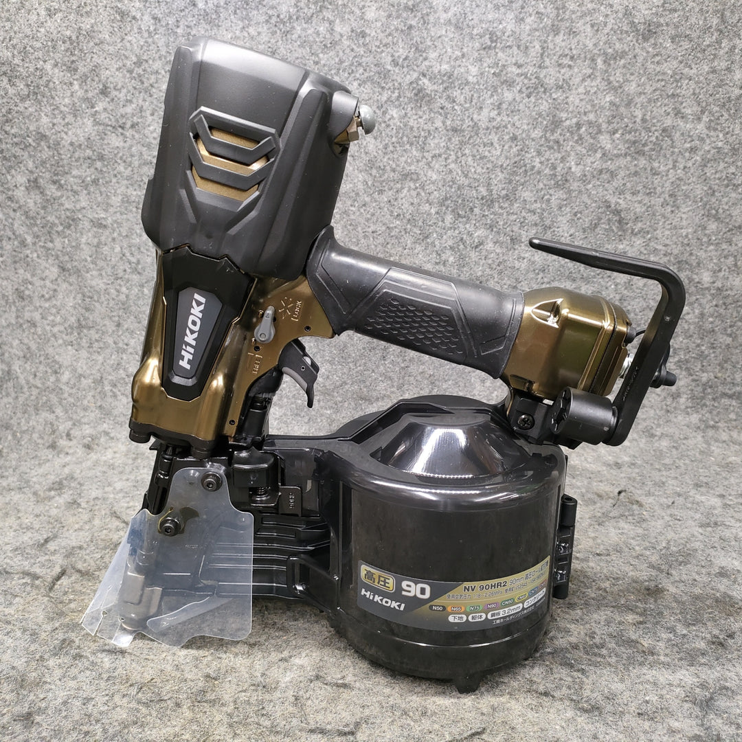 ★ハイコーキ(HIKOKI ※旧:日立工機) 高圧エア釘打ち機 NV90HR2(N)【岩槻店】