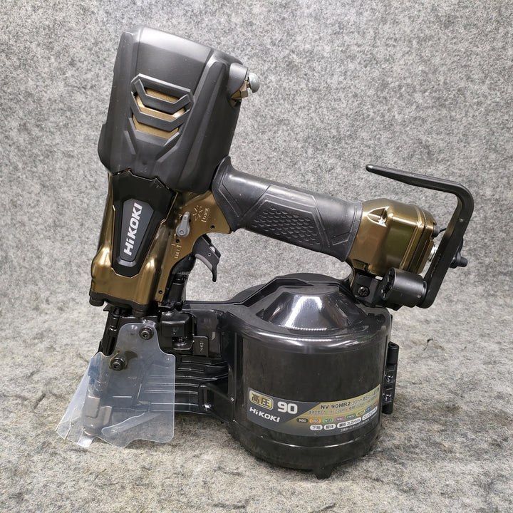 ★ハイコーキ(HIKOKI ※旧:日立工機) 高圧エア釘打ち機 NV90HR2(N)【岩槻店】