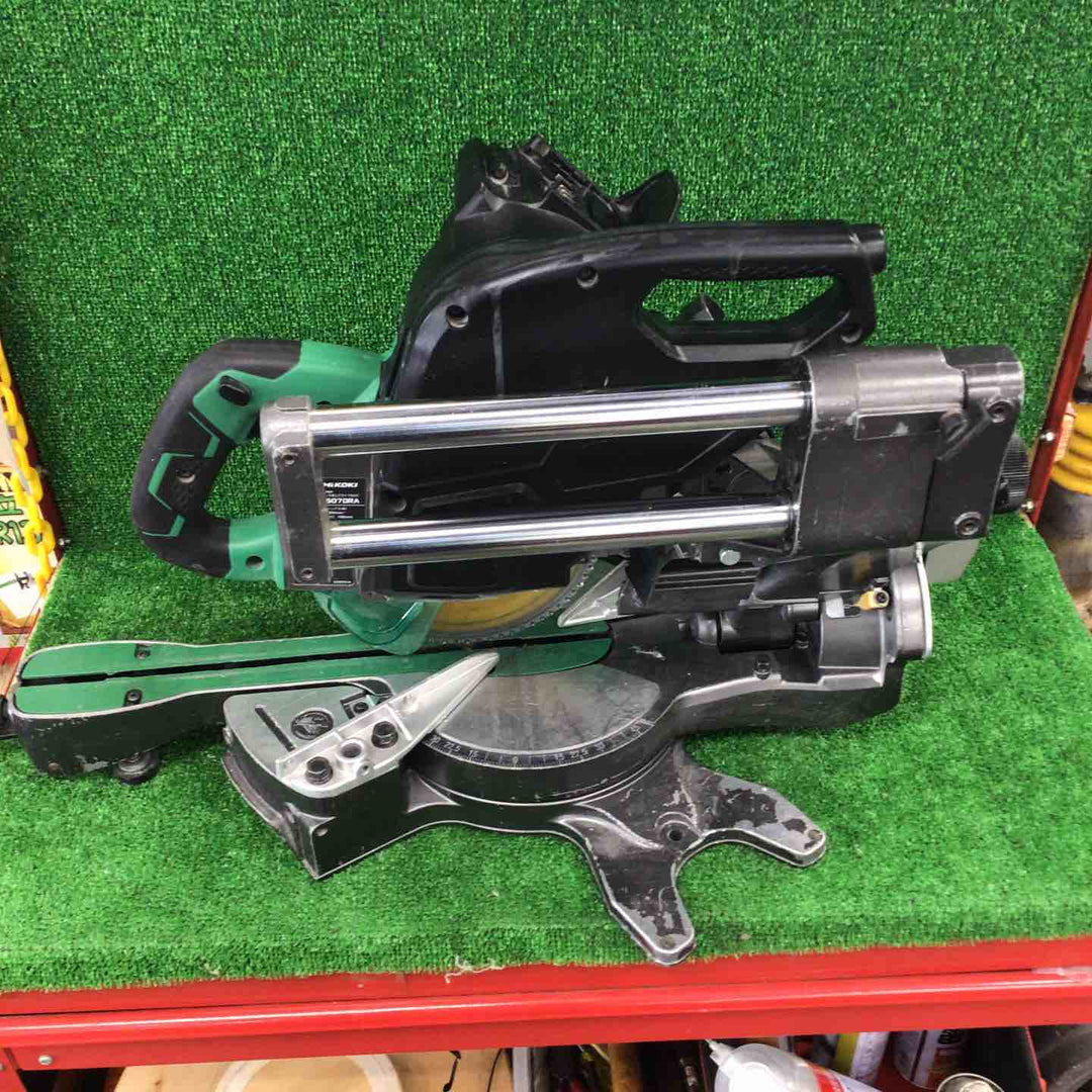 ★ハイコーキ(HIKOKI ※旧:日立工機) コードレス卓上スライド丸のこ C3607DRA(NN)【川崎店】