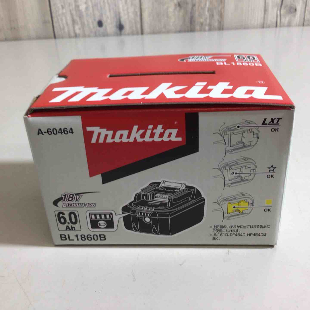【未使用品】★マキタ(makita) リチウムイオンバッテリー 18V/6.0Ah BL1860B【戸田店】