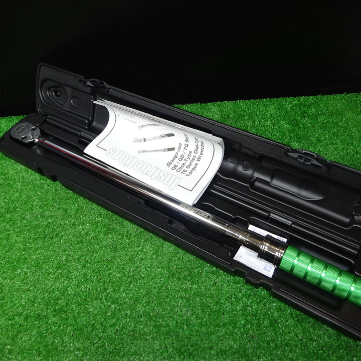 スナップオン/Snap-on 1/2sqトルクレンチ QE3RN350G 限定カラー グリーン 70-350N・m 【岩槻店】