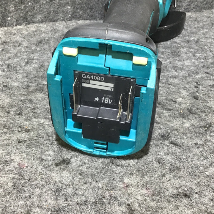 【中古品・18V 3.0Ahバッテリ付き!】マキタ(makita) 100mmコードレスディスクグラインダ GA408DZ【桶川店】