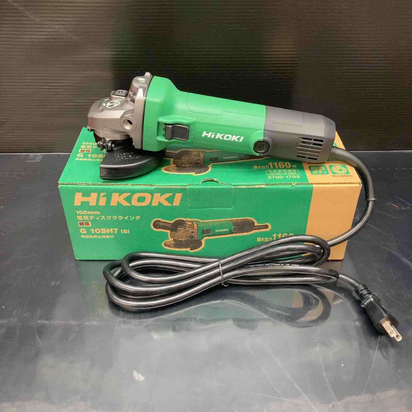 ハイコーキ(HIKOKI ※旧:日立工機) 100mm ディスクグラインダー ソフト 