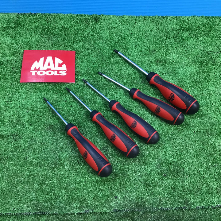 【中古品】マックツール(MACTOOLS)ヘックスドライバー5本セット(ST27B/ST20B/ST25B/ST10B/ST8B)【岩槻店】