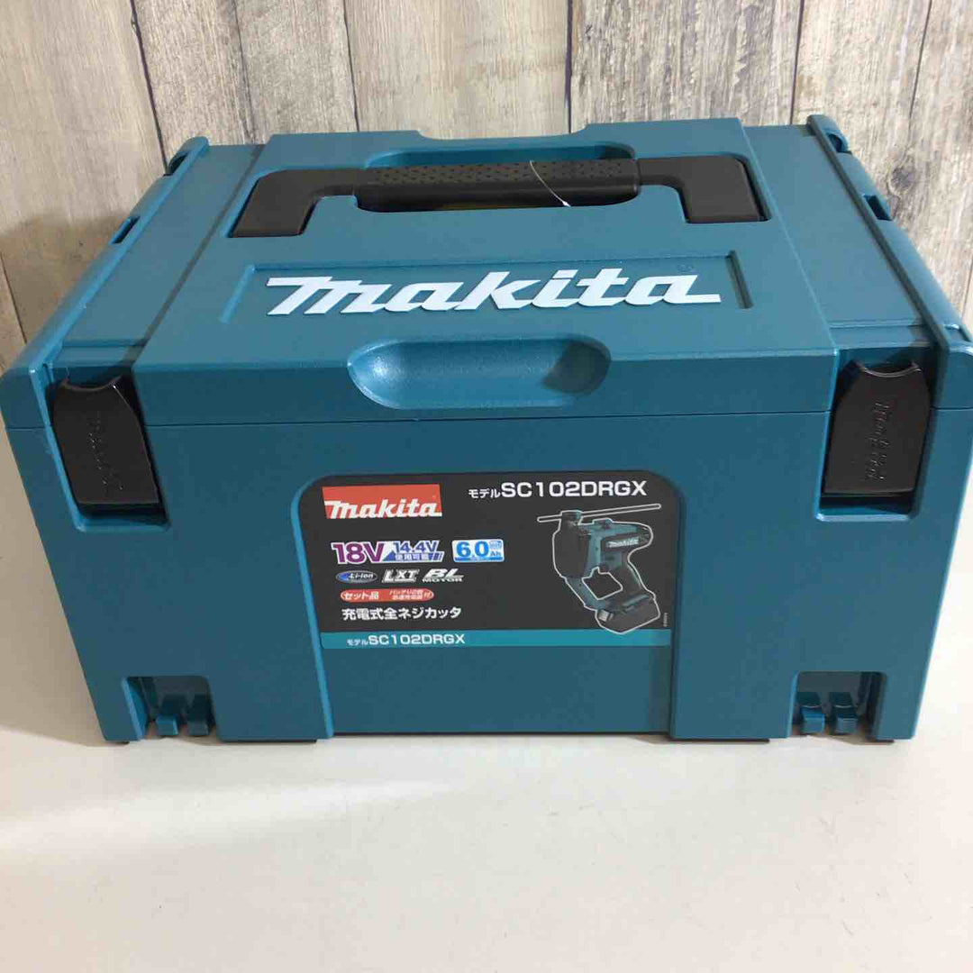 【未使用品】★純正バッテリー2個&充電器付き フルセット★マキタ(makita) コードレス全ネジカッター SC102DRGX【戸田店】