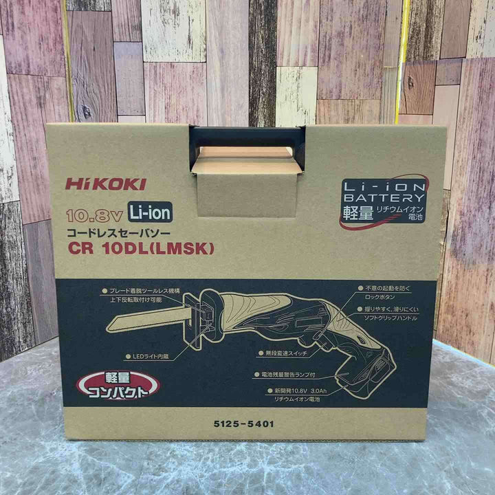 ◇ハイコーキ(HIKOKI ※旧:日立工機) コードレスセーバーソー CR10DL(LMSK)【八潮店】