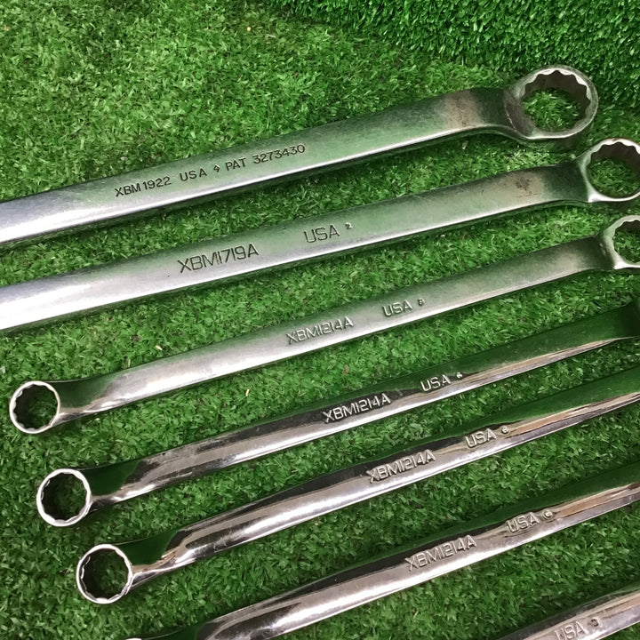 スナップオン(Snap-on) オフセットメガネレンチ XBMシリーズ 12本 同サイズ複数あり 旧ロゴあり!【桶川店】