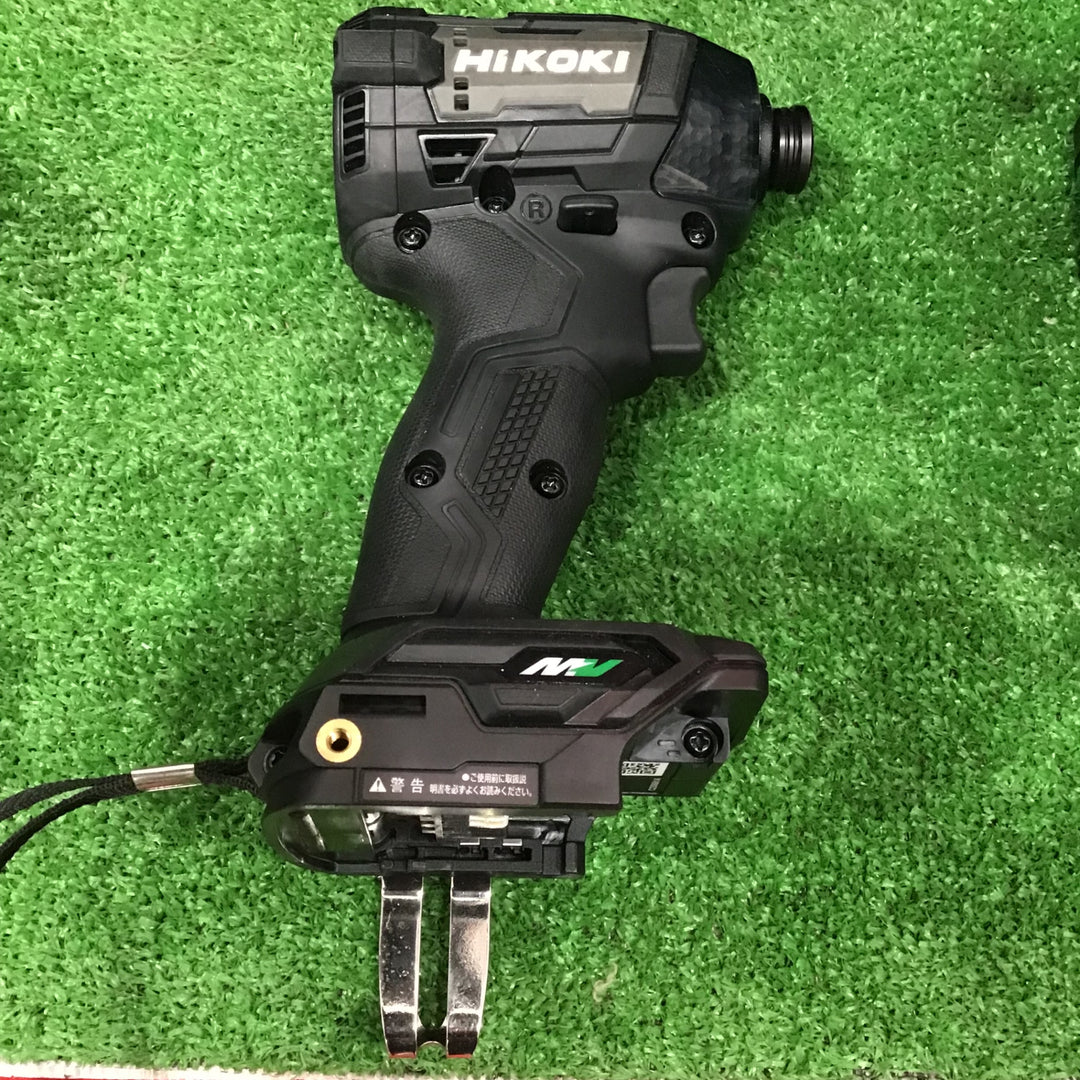 ★ハイコーキ(HIKOKI ※旧:日立工機) コードレスインパクトドライバ ストロングブラック WH36DD(2XHBSZ)【草加店】