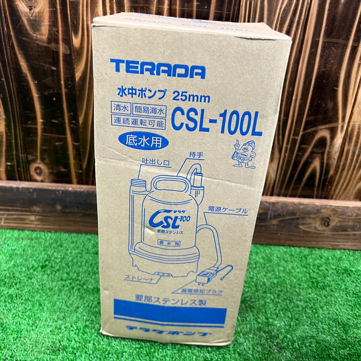 寺田ポンプ製作所 寺田 要部ステンレス水中ポンプ 底水用 60Hz【桶川店】