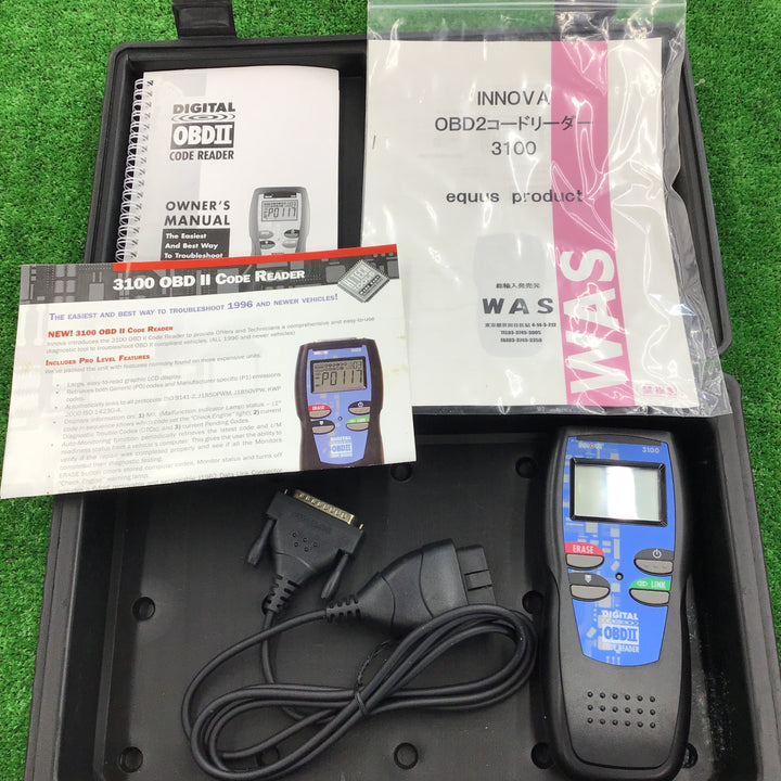 ▼INNOVA /イノーバー 自動車診断機 テスター OBD2 コードリーダー【桶川店】