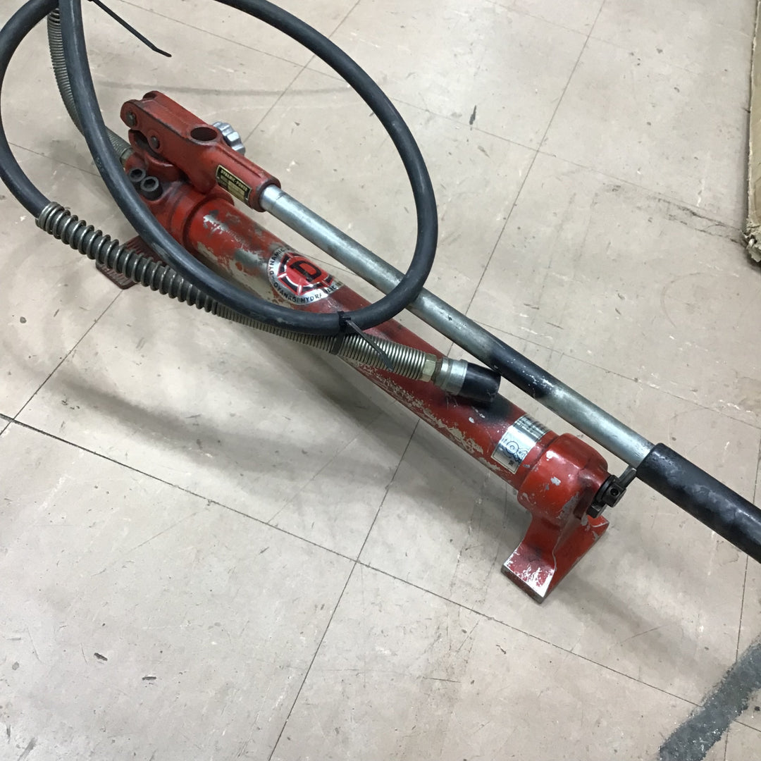 【店頭受取り限定】西田製作所 NC-PB1A 油圧鋼管曲機 油圧ベンダー パイプ 手動ポンプ P1-W (700kg) 鋼管油圧シリンダー アタッチメント付【草加店】