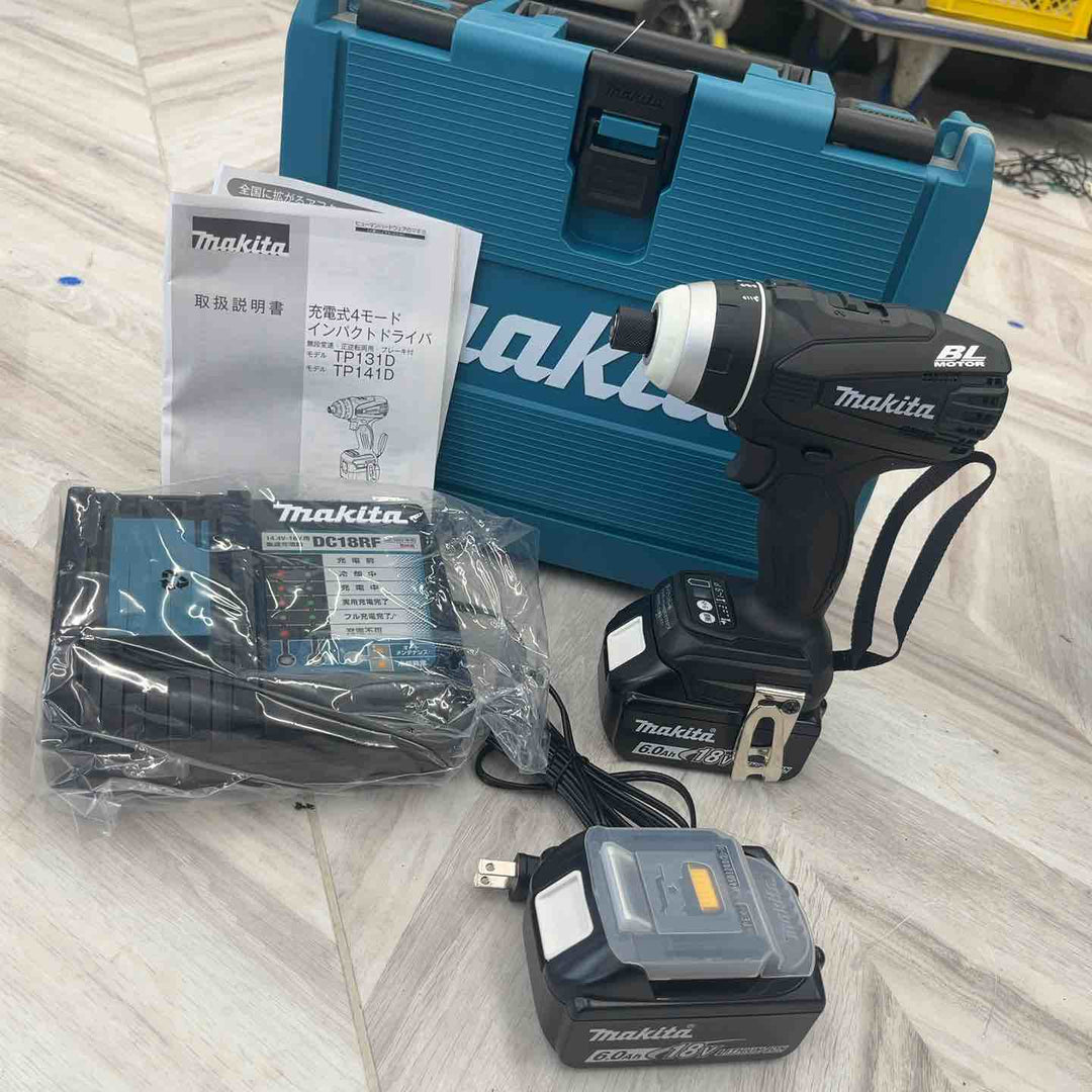 ★マキタ(makita) コードレス4モードインパクトドライバー TP141DRGXB【越谷店】