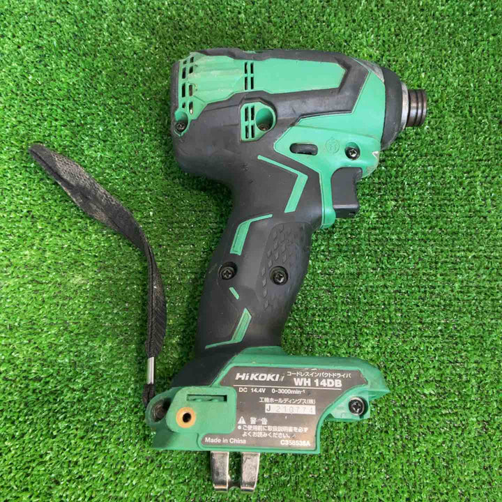 ★ハイコーキ(HIKOKI ※旧:日立工機) コードレスインパクトドライバー WH14DB(2SC)【草加店】