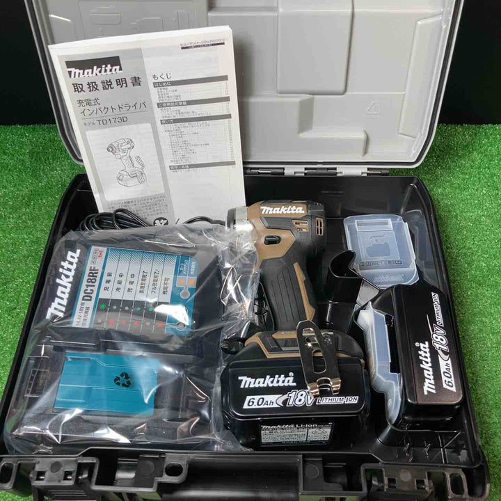【未使用品(店頭展示品)】★マキタ(makita) コードレスインパクトドライバー TD173DGXAB【岩槻店】