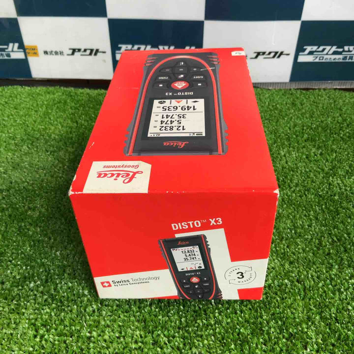 ライカ(Leica) レーザー距離計 Leica DISTO(ライカ ディスト) X3 PSC認定取得 日本正規品 DISTO-X3【草加店】
