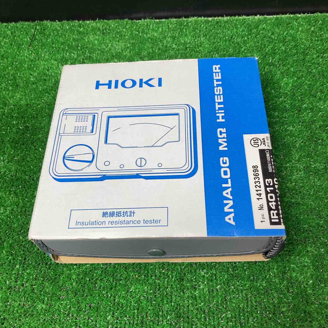 HIOKI(日置電機) 絶縁抵抗計 アナログメグオームハイテスタ IR4013-10【岩槻店】