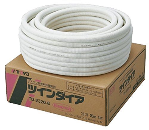 【早い者勝ち!セール!未使用】 TOYO ペアコイル TD-2320-8 エアコン用被覆銅管 2分3分配管 20m 【桶川店】