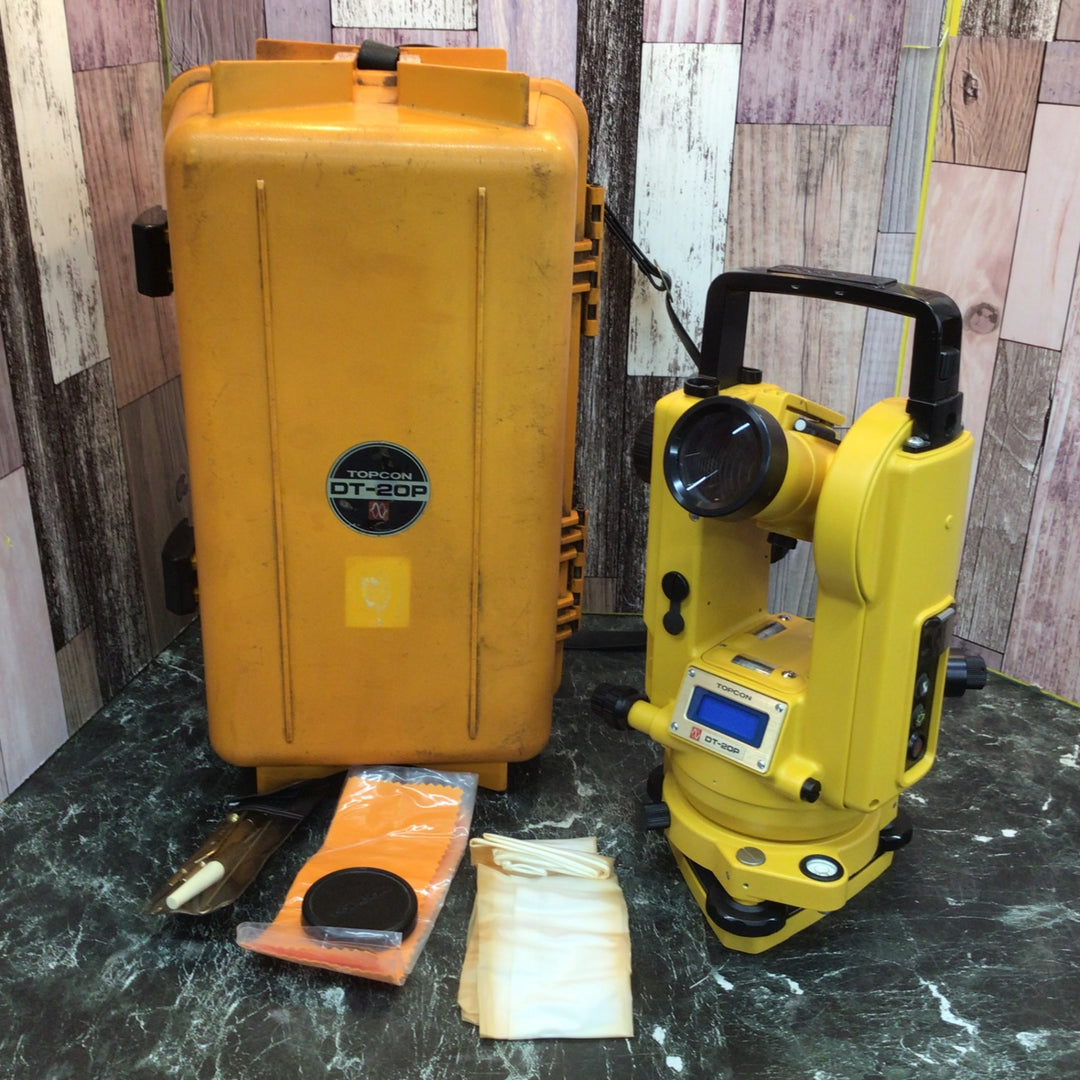 トプコン デジタルセオドライト DT-20P【八潮店】