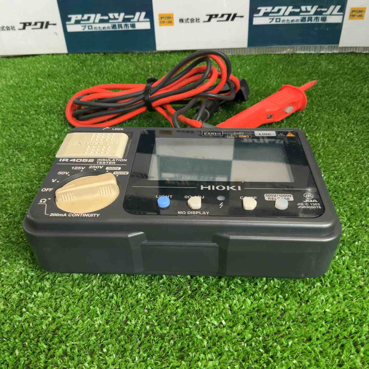 □日置電機(HIOKI) 絶縁抵抗計 IR4052-51【草加店】