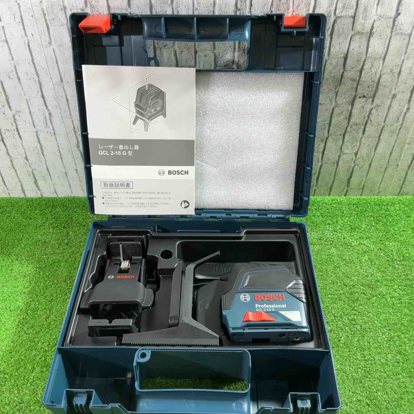【美品】◇ボッシュ(BOSCH) グリーンレーザー墨出し器 GCL2-15G【川口店】 ◇ボッシュ(BOSCH) グリーンレーザー墨出し器 GCL2-15G【川口店