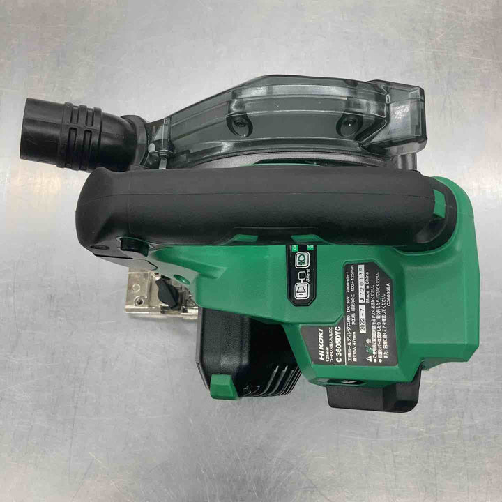 ★ハイコーキ(HIKOKI ※旧:日立工機) コードレスマルノコ C3605DYC(NN)【所沢店】