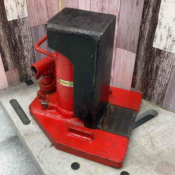 メーカー不明 爪ジャッキ D-5E 爪部許容荷重:5t【八潮店】