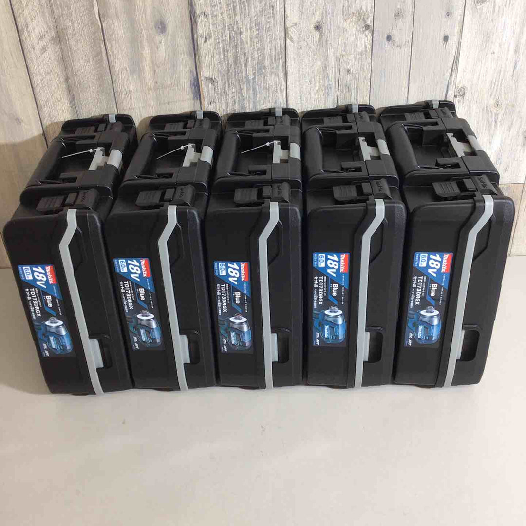 【未使用品】マキタ(makita) コードレスインパクトドライバー TD173DRGX ブルー 青 5台セット【戸田店】