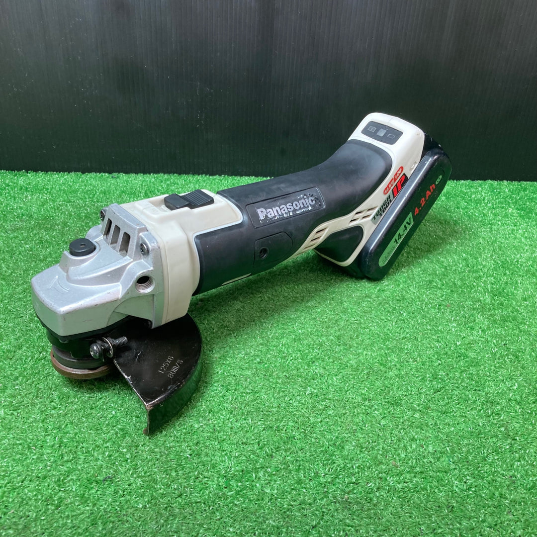 〇パナソニック コードレスディスクグラインダ EZ46A2X-H【岩槻店】