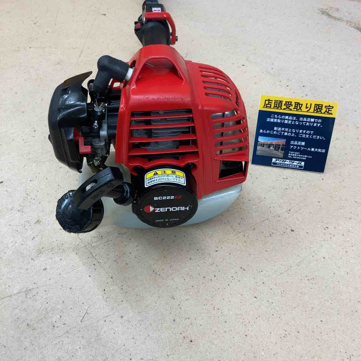 【中古品/店頭受取り限定】ゼノア ZENOAH BC222EZ 刈払機 草刈り機【東大和店】