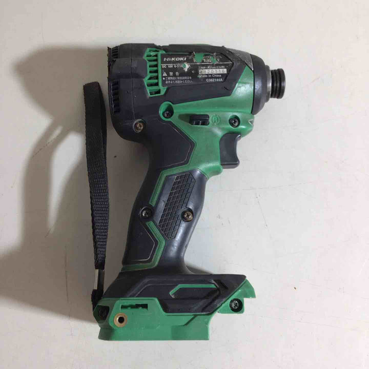 ★ハイコーキ(HIKOKI ※旧:日立工機) コードレスインパクトドライバー WH18DB(NN)【戸田店】