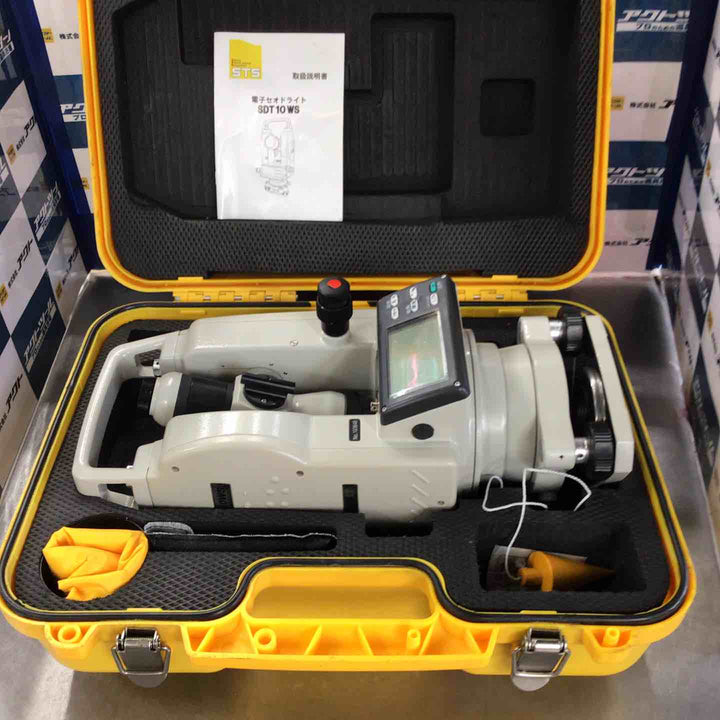STS(エスティーエス) 電子セオドライトSDT10WS SDT10WS【草加店】