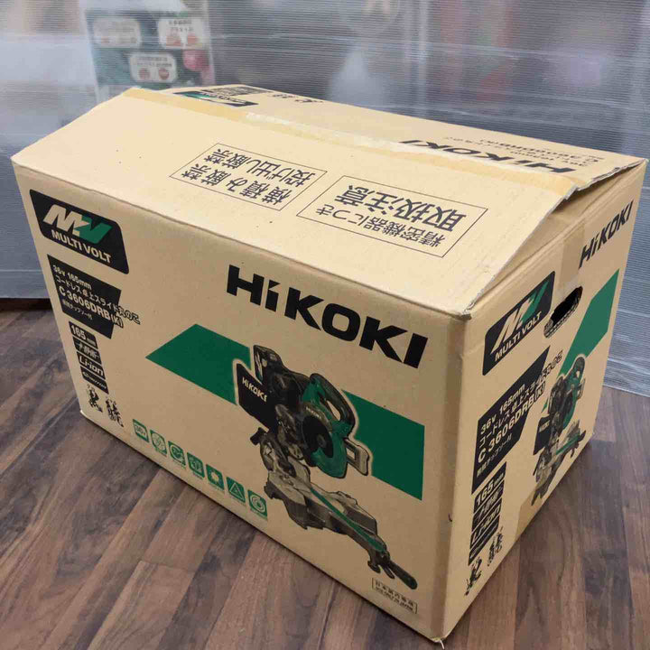 ★ハイコーキ(HIKOKI ※旧:日立工機) コードレス卓上スライド丸のこ C3606DRB(K)(XPS)【川口店】
