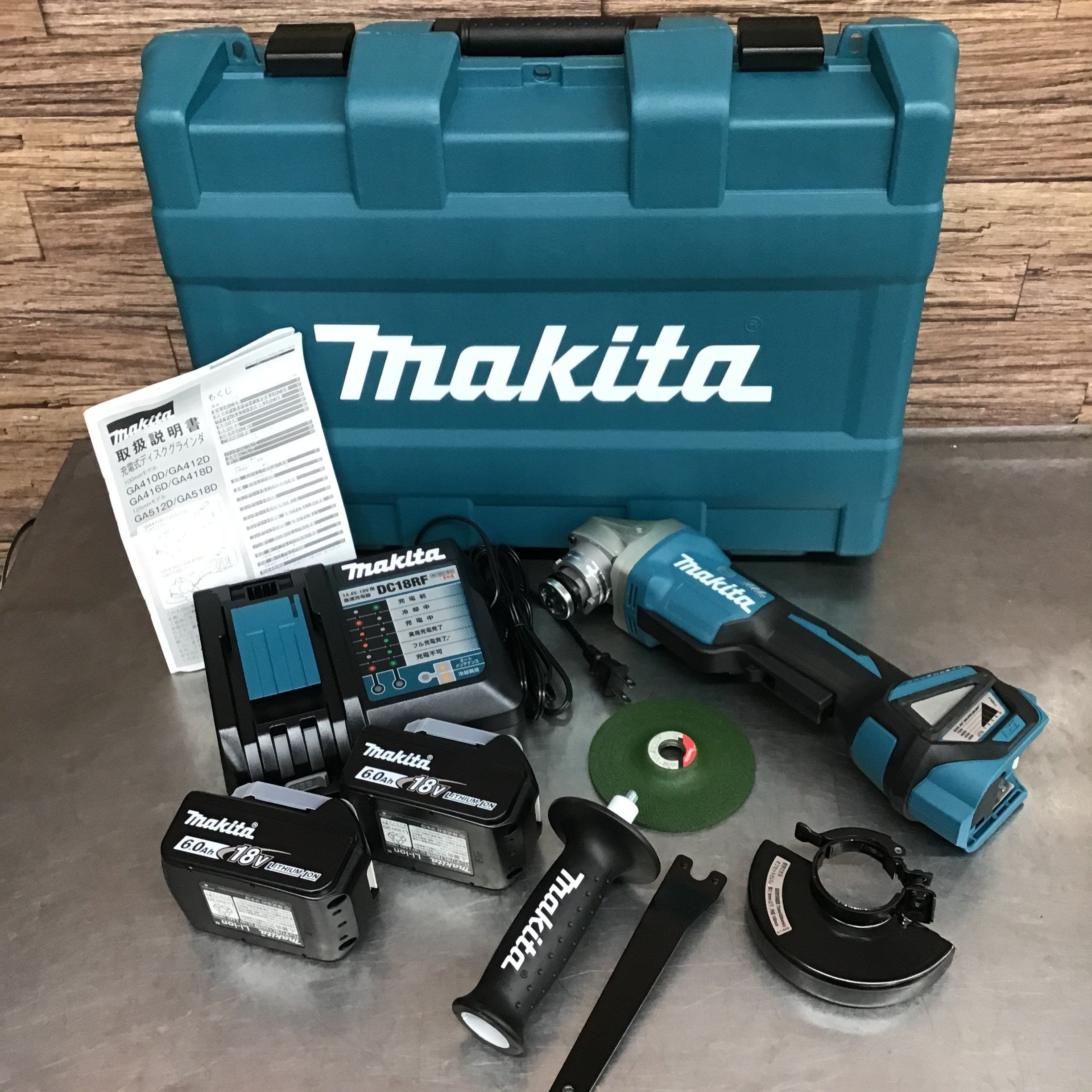 ★マキタ(makita) 100mmコードレスディスクグラインダ GA418DRGX【川口店】